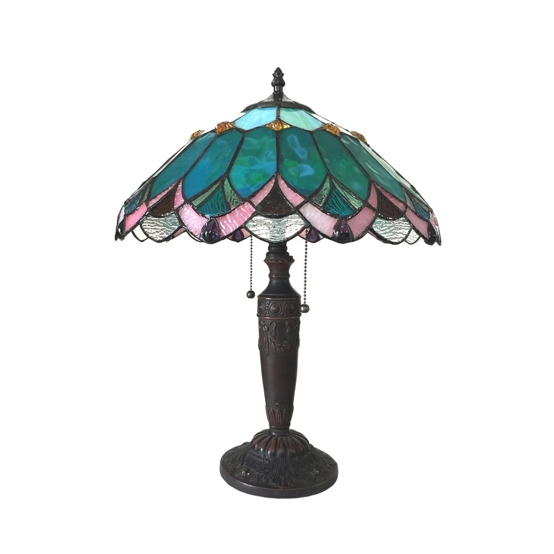 21" Stained Glass Table Lamp - 2