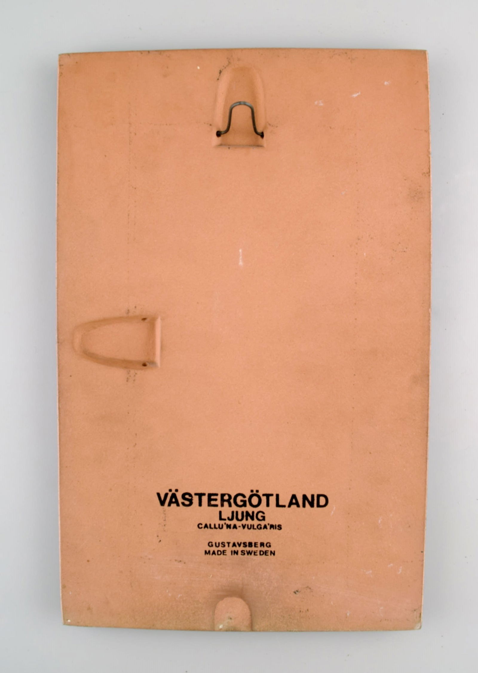 Heinz Erret (1920-2003) for Gustavsberg. Wall plaque in glazed ceramics with silver inlay in the - 5