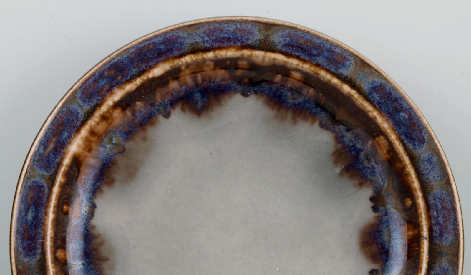 Bing & Grøndahl Mexico dinner service. Four butter pads in glazed stoneware. Model number 332. - 3