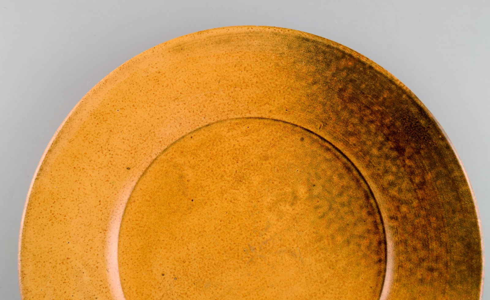 Svend Hammershøi for Kähler, Denmark. Large bowl / dish in glazed stoneware. Beautiful - 4
