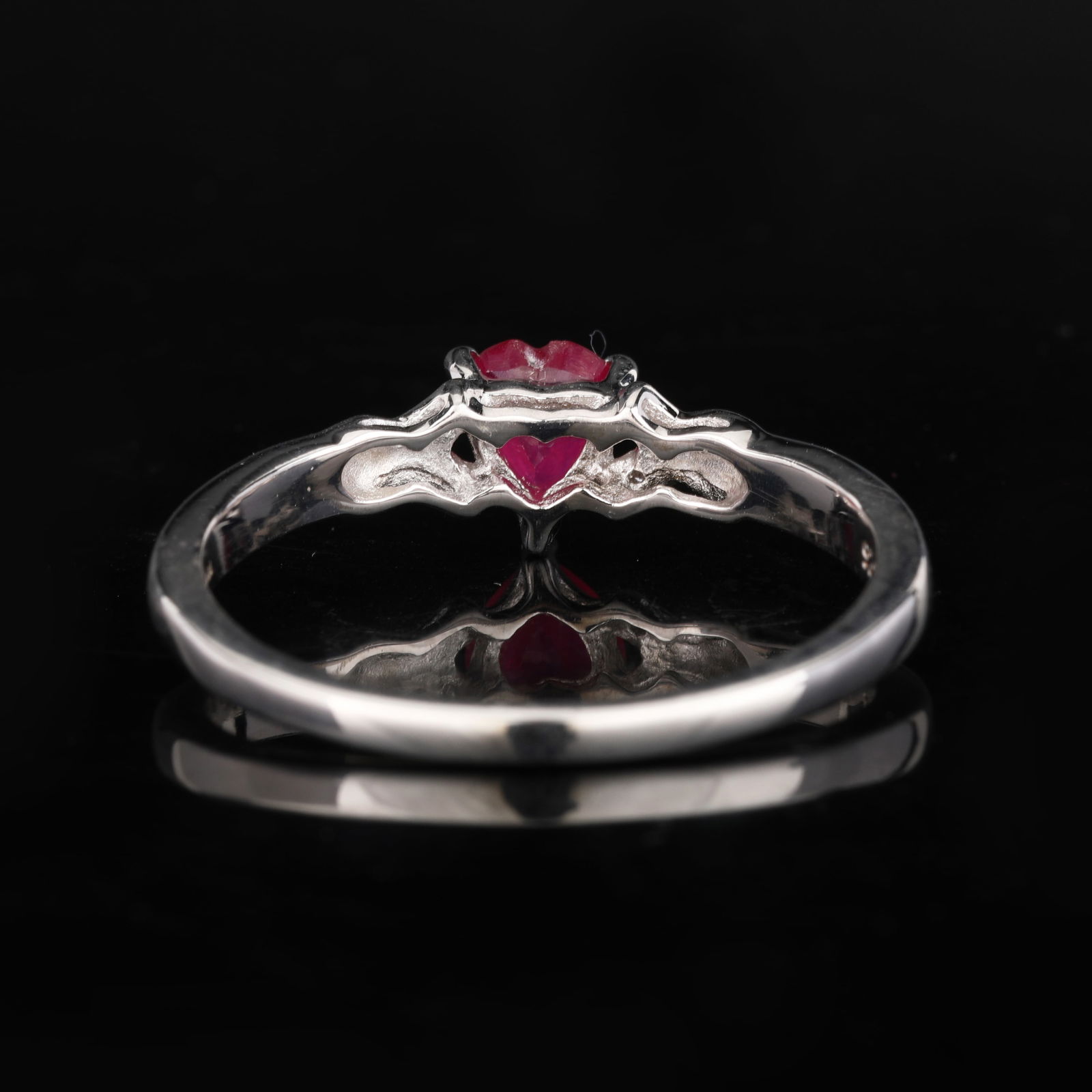 Ring: BKK Ruby Heart Shape 5.00mm - 3