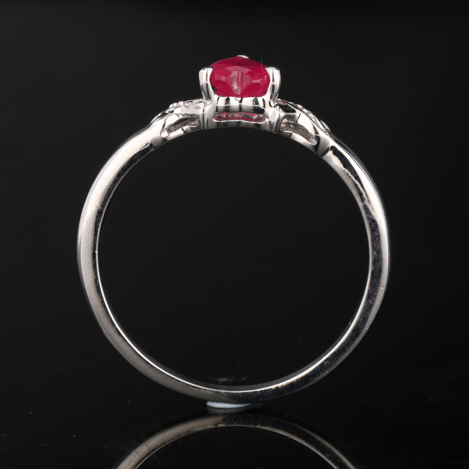 Ring: BKK Ruby Heart Shape 5.00mm - 4