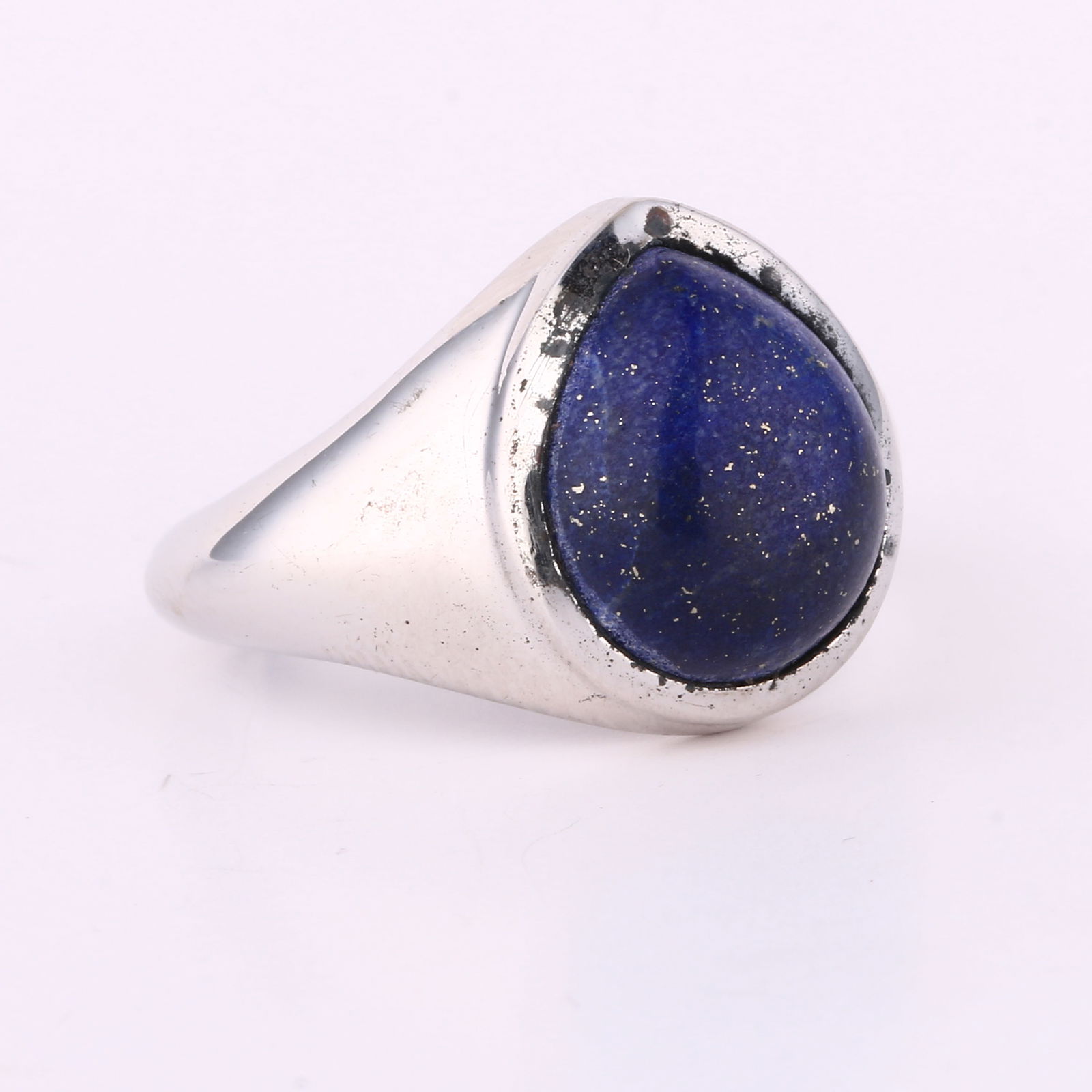 Ring: Lapis CAB Pears 12x10mm - 4