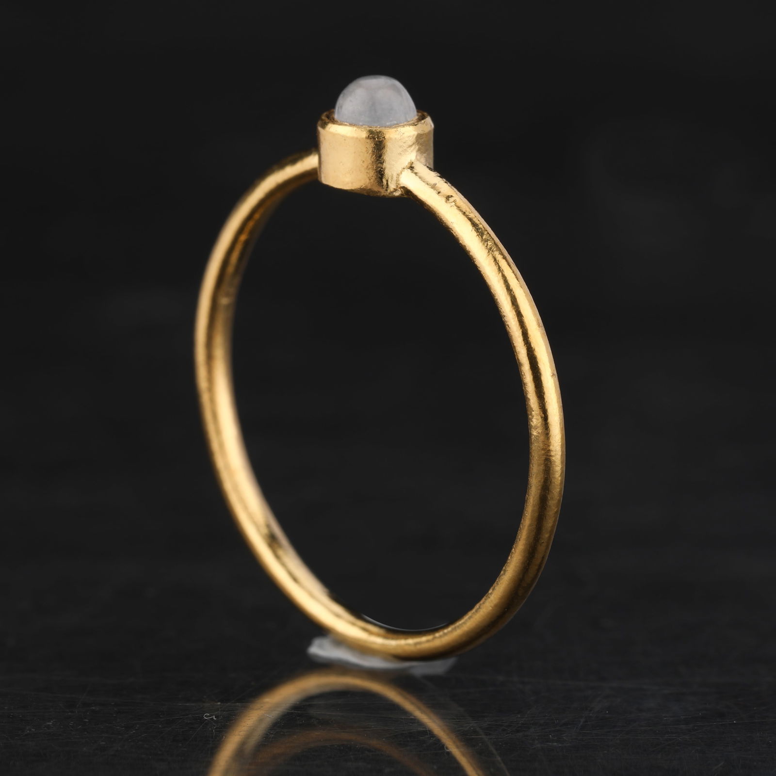 Ring: Labradorite CAB Round 3.00mm (1 of 5)