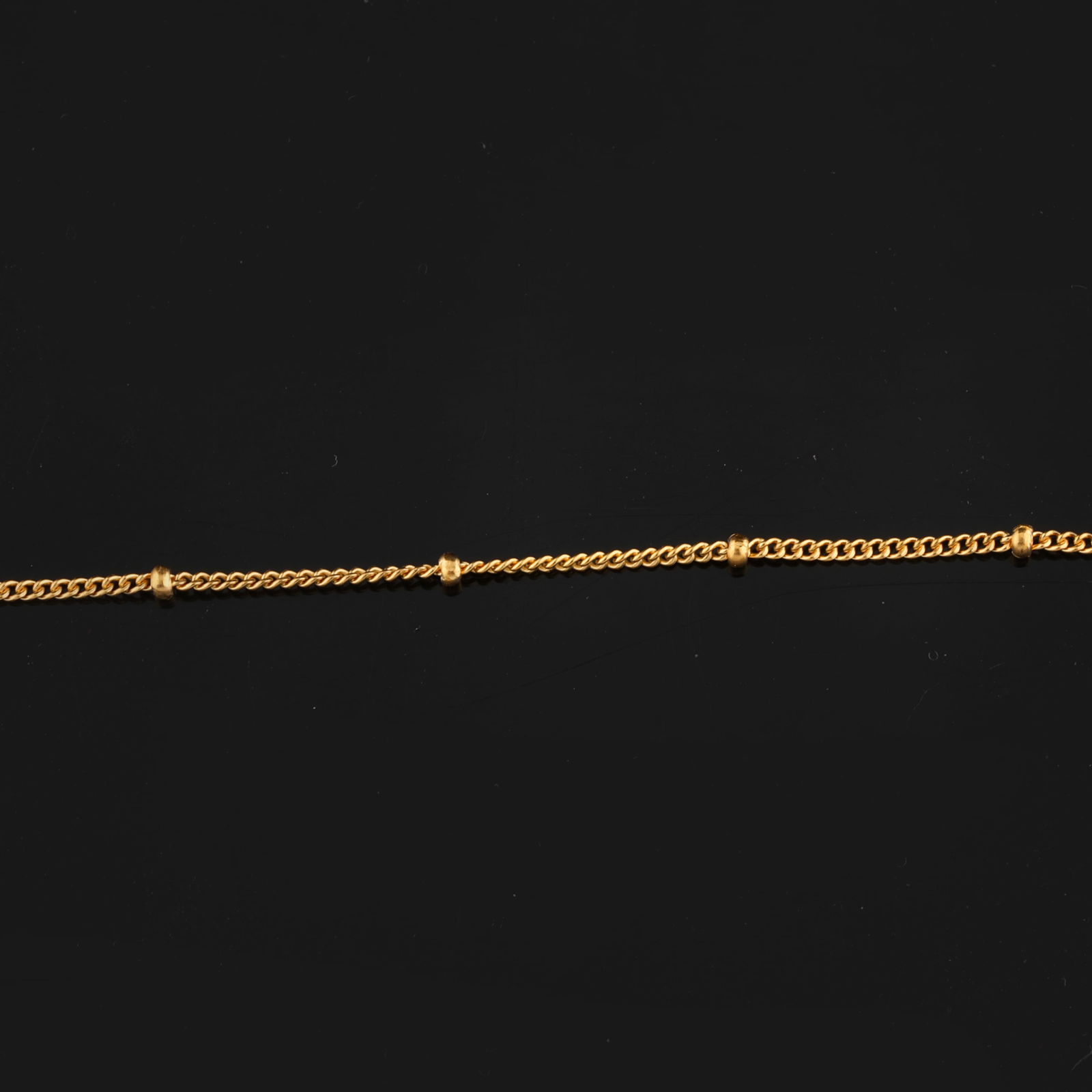 Bobble chain: Karizia boubles chain (GR NOT DC 1+1 035) with Tag and a triple extention 590mm / - 3