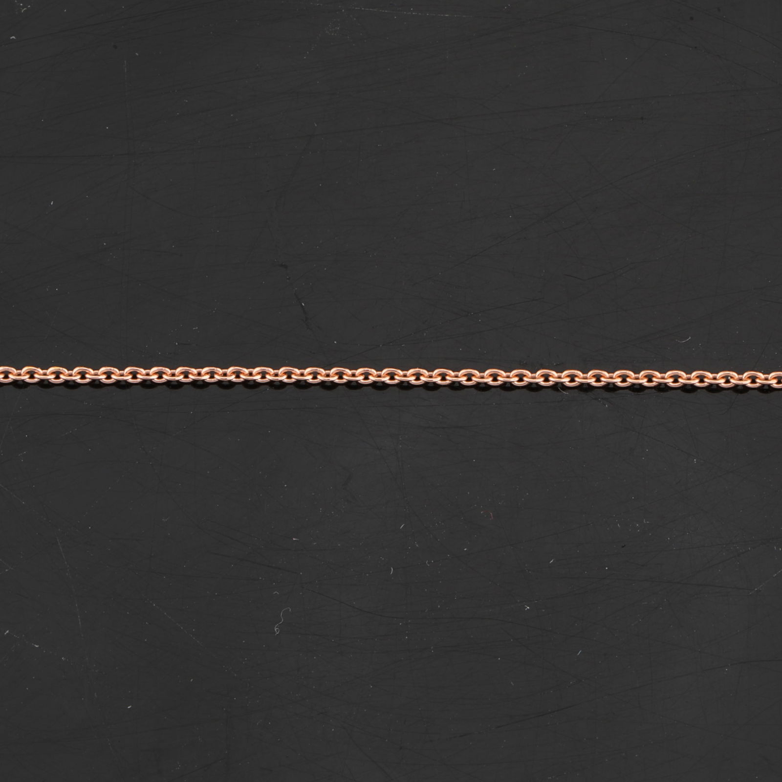 Plain chain: Karizia Rolo Chain (ROLO FTT 040) with Tag and a triple extention 420mm / 390mm / - 2