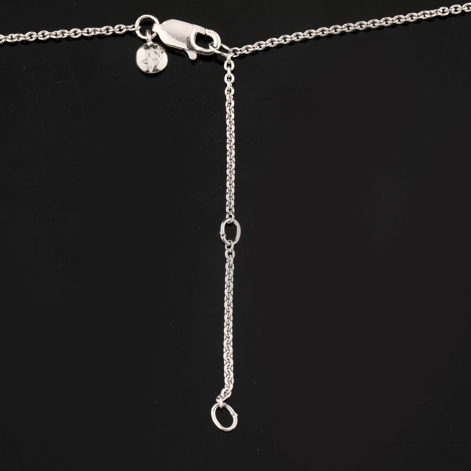 Plain chain: Karizia Rolo Chain (ROLO FTT 040) with Tag and a triple extention 420mm / 390mm / - 2