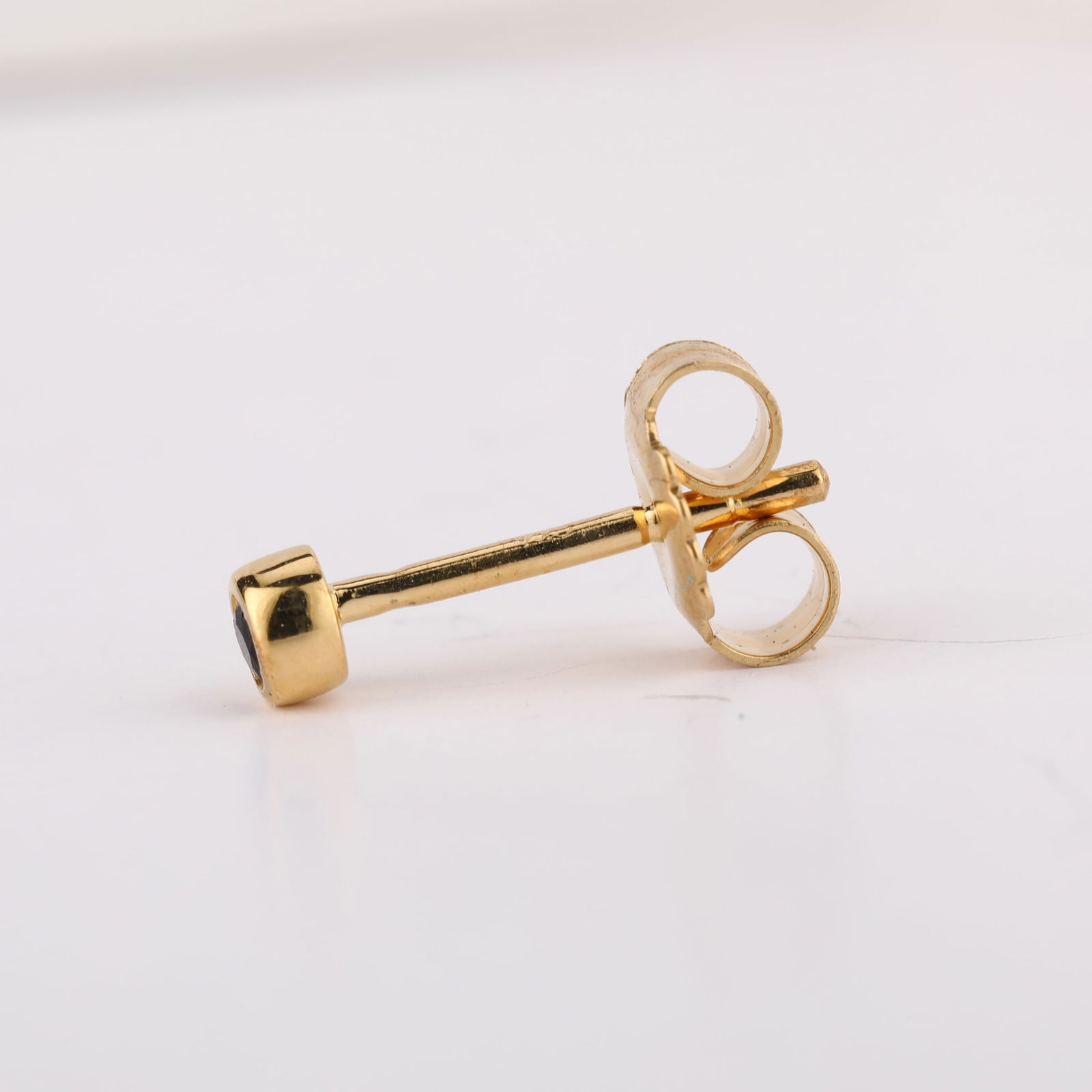 Earrings: Black Onyx Round 2.00mm - 3