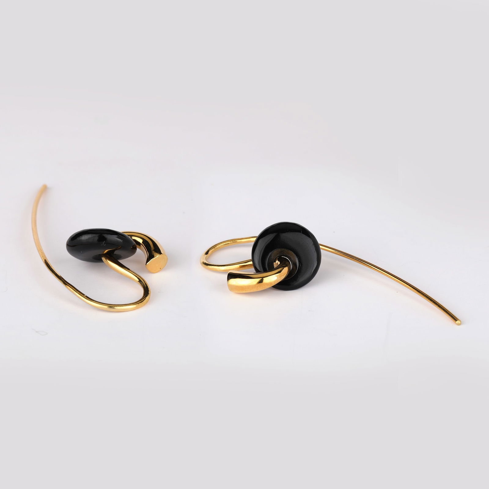 Earrings: Black Onyx Size As Per Below image - 1Pcmm (1 of 4)