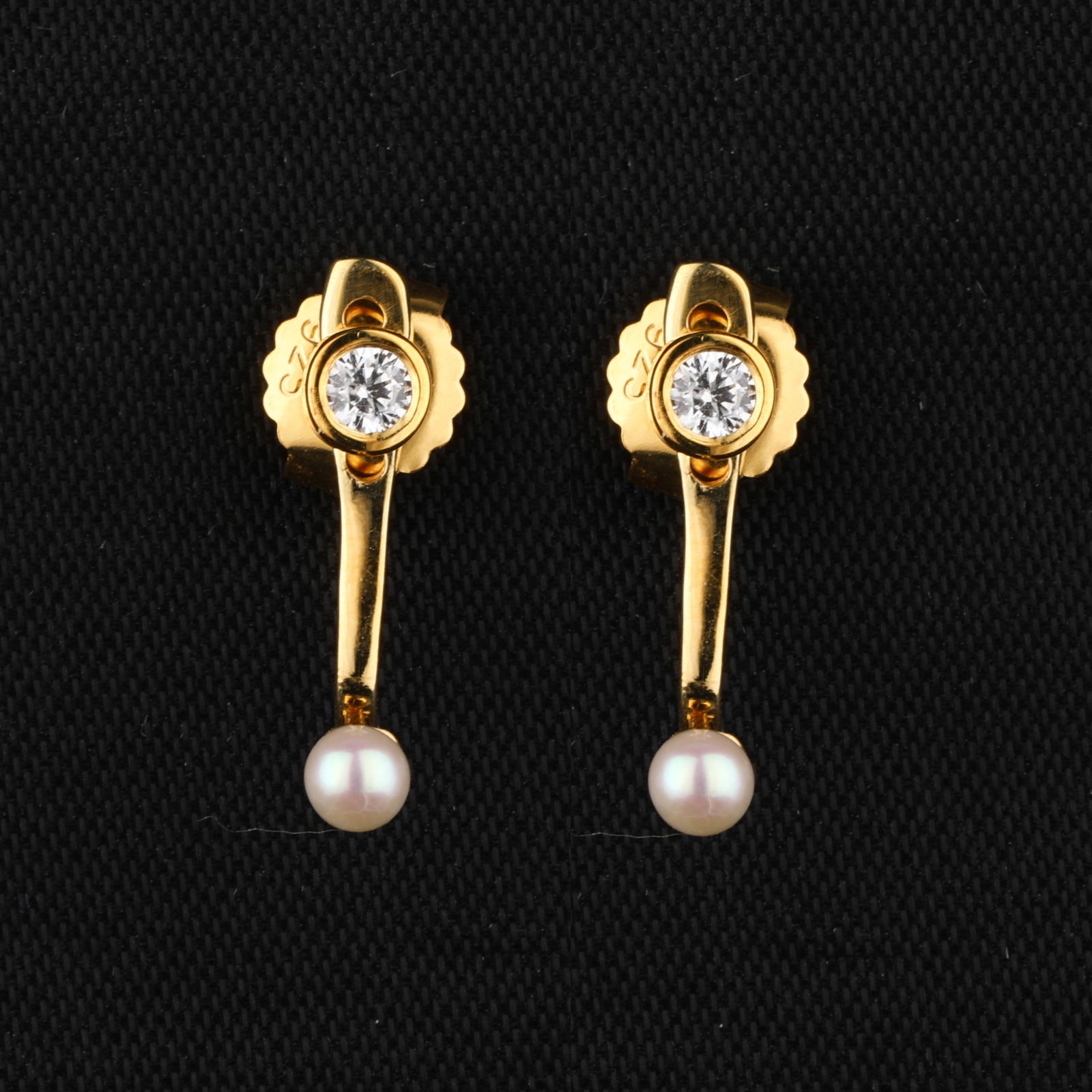 Earrings: Pearl ( Half Drill ) Ball Round 3.00mm (1 of 4)