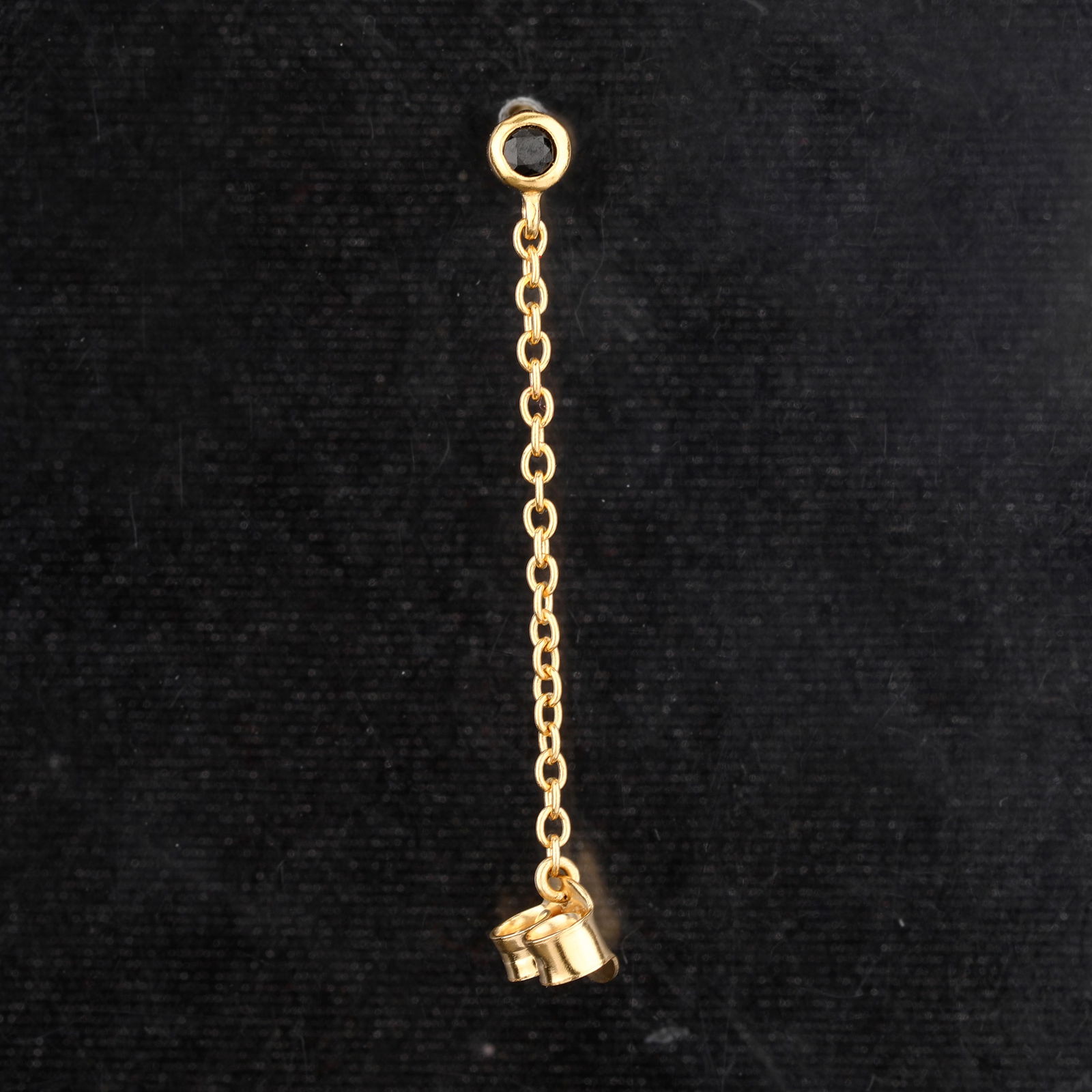 Earrings: Black Onyx Round 2.00mm - 3