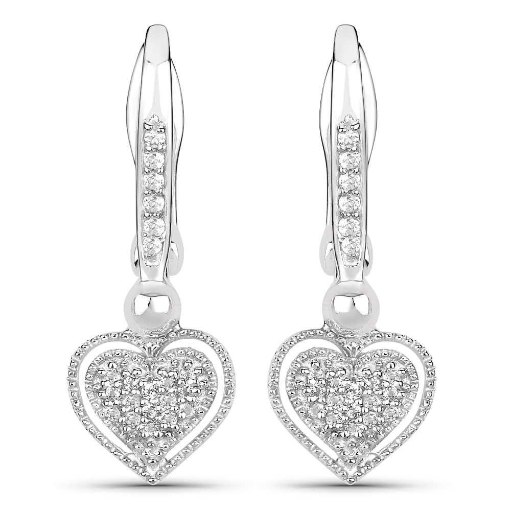 Earrings: White Topaz Round 1.00mm: No Reserve! Title: Earrings: White Topaz Round 1.00mm Description: White Topaz Round 1.00mm - 30Pcs + White Topaz Round 1.20mm - 12Pcs Date/Period: After 2000 Materials: 925 Silver W/Rhodium Gross