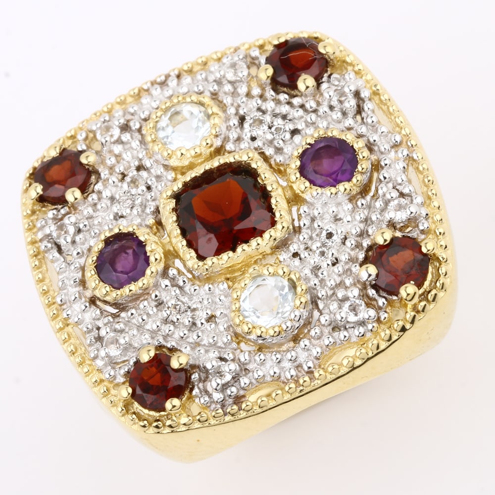 Ring: Garnet Cushion 5.00mm (1 of 1)