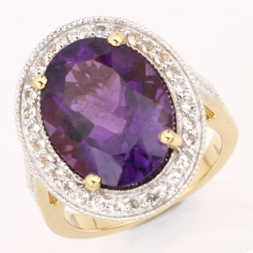 Ring: African Amethyst Oval 16x12mm (1 of 1)