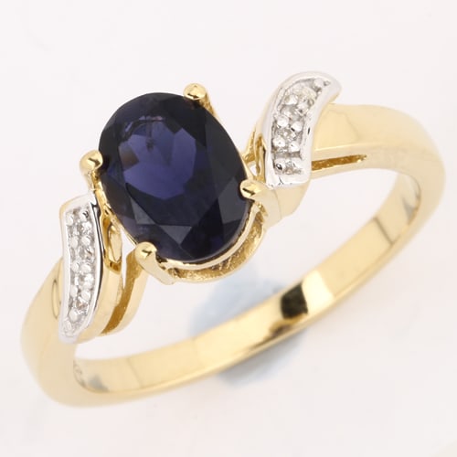 Ring: Iolite Oval 8x6mm (1 of 1)