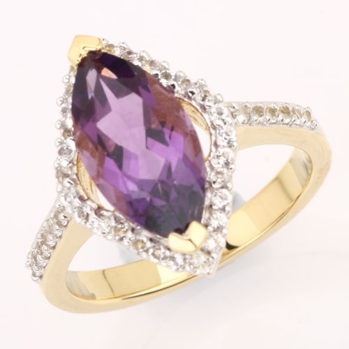 Ring: African Amethyst Marquise 14x7mm (1 of 1)