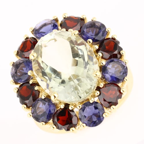 Ring: Green Amethyst Oval 16x12mm (1 of 1)