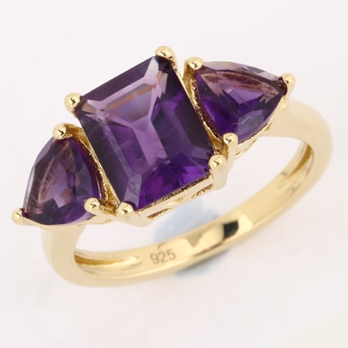 Ring: African Amethyst Octagon 9x7mm (1 of 1)