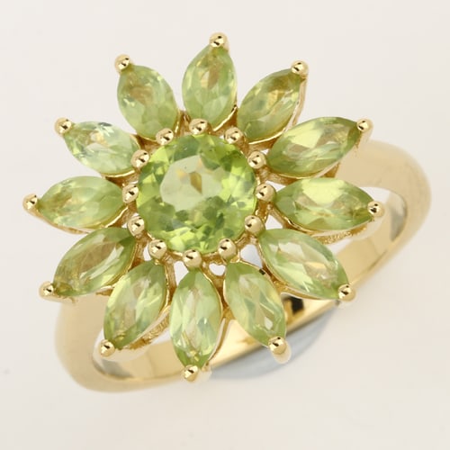 Ring: Peridot Round 6.00mm (1 of 1)