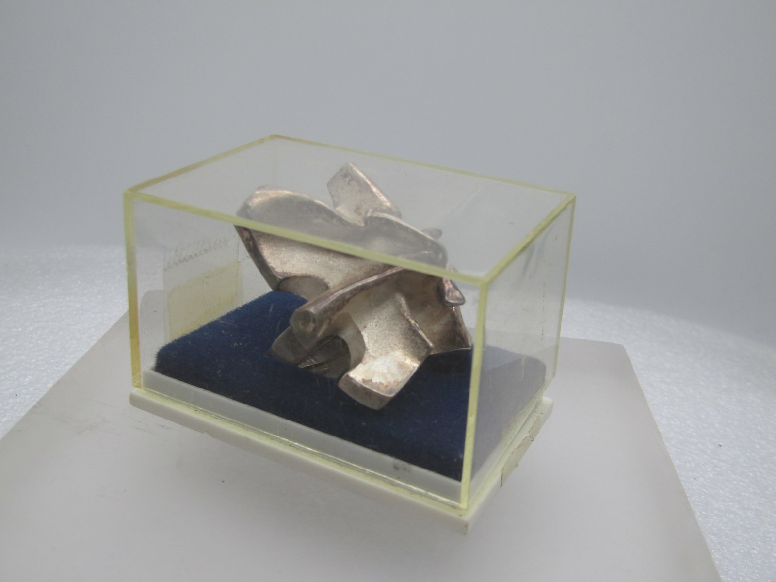 Vintage Sterling Brutalist Sculpted Ring, Sz. 7-10, Signed MJH Matti J. Hyvarinen, 1970's - 11