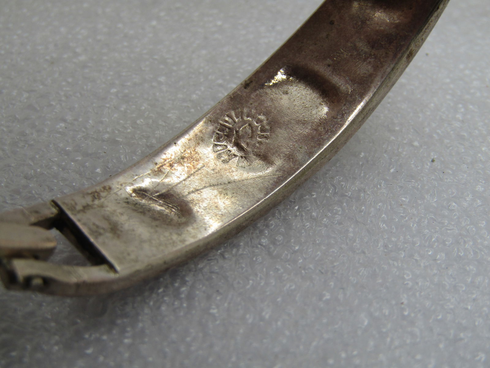 Vintage Sterling Inlaid Bracelet, Taxco, Mexico, 6.75, 1960's-1980's - 5