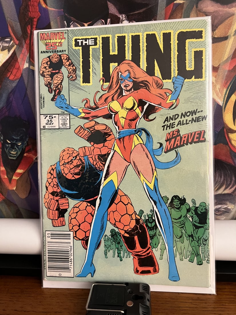 The Thing #35: Title: The Thing #35Description: Ms. Marvel Date: 1985Additional Information: Marvel Comics Reserve: $6.00 Shipping:Domestic: Shipping rates are determined by destinationInternational: Foreign