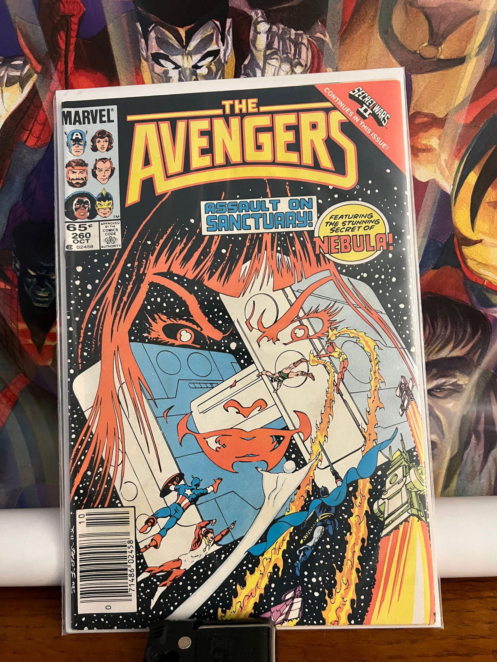 Avengers#260: Title: Avengers#260Description: Nebula Secret Wars IIDate: 1985Additional Information: Marvel Comics Reserve: $6.00 Shipping:Domestic: Shipping rates are determined by destinationInternational: