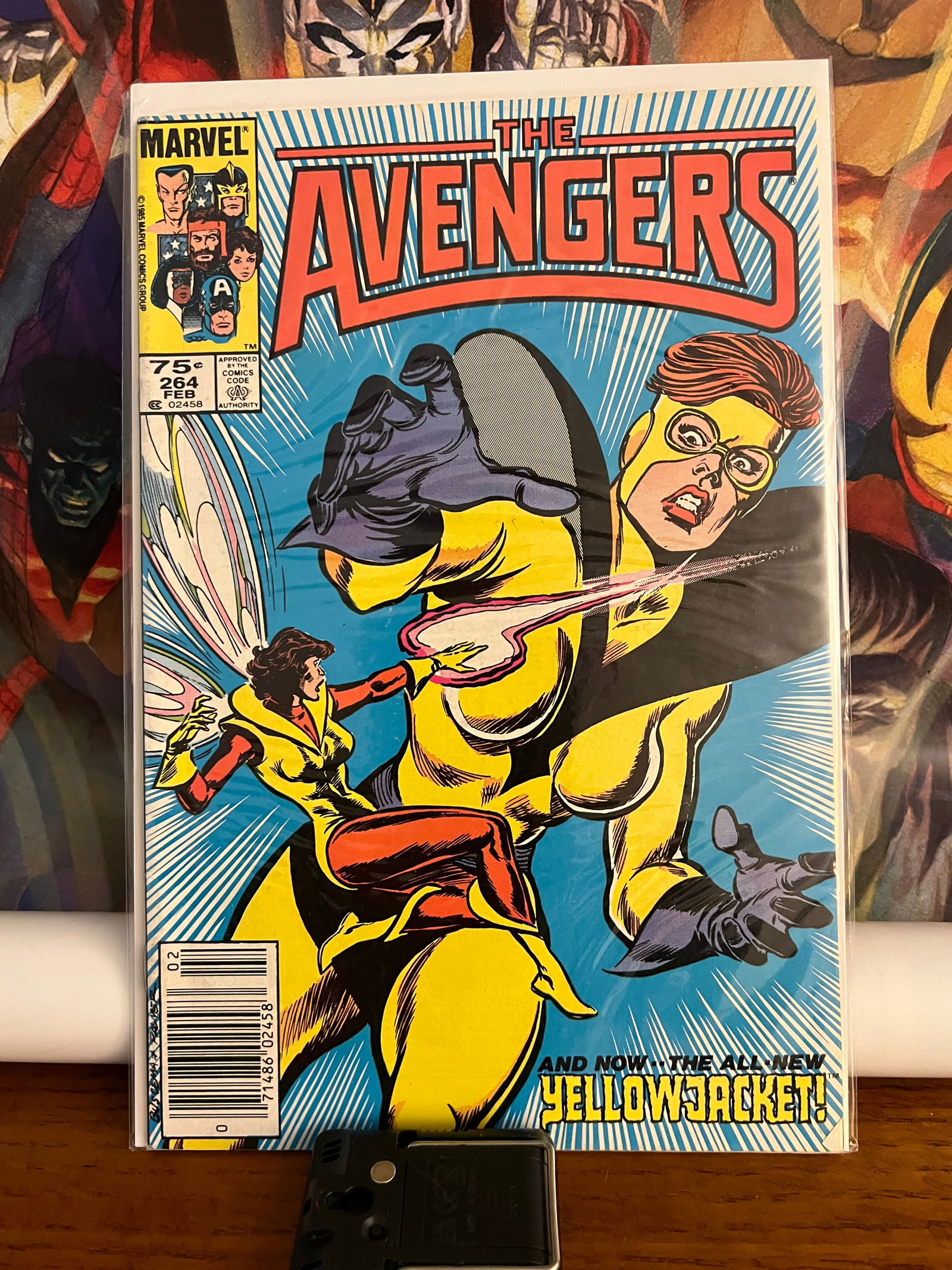 Avengers#264: Title: Avengers#264Description: The all New YellowjacketDate: 1986Additional Information: Marvel Comics Reserve: $6.00 Shipping:Domestic: Shipping rates are determined by destinationInternational: