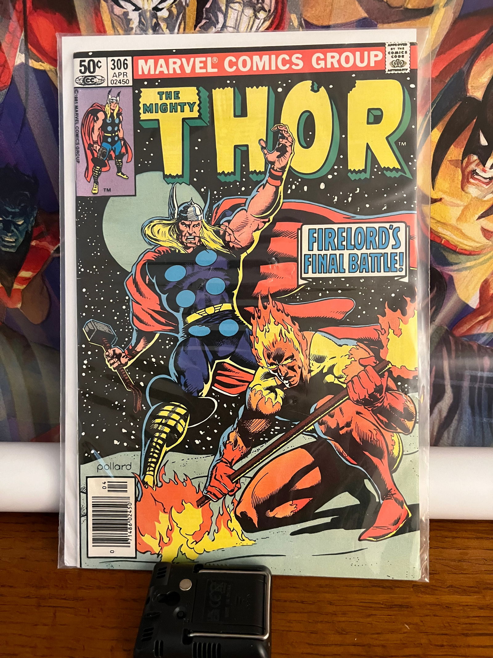 Thor#306: Title: Thor#306Description: Firelord's final battleDate: 1981Additional Information: Marvel Comics Reserve: $6.00 Shipping:Domestic: Shipping rates are determined by destinationInternational: