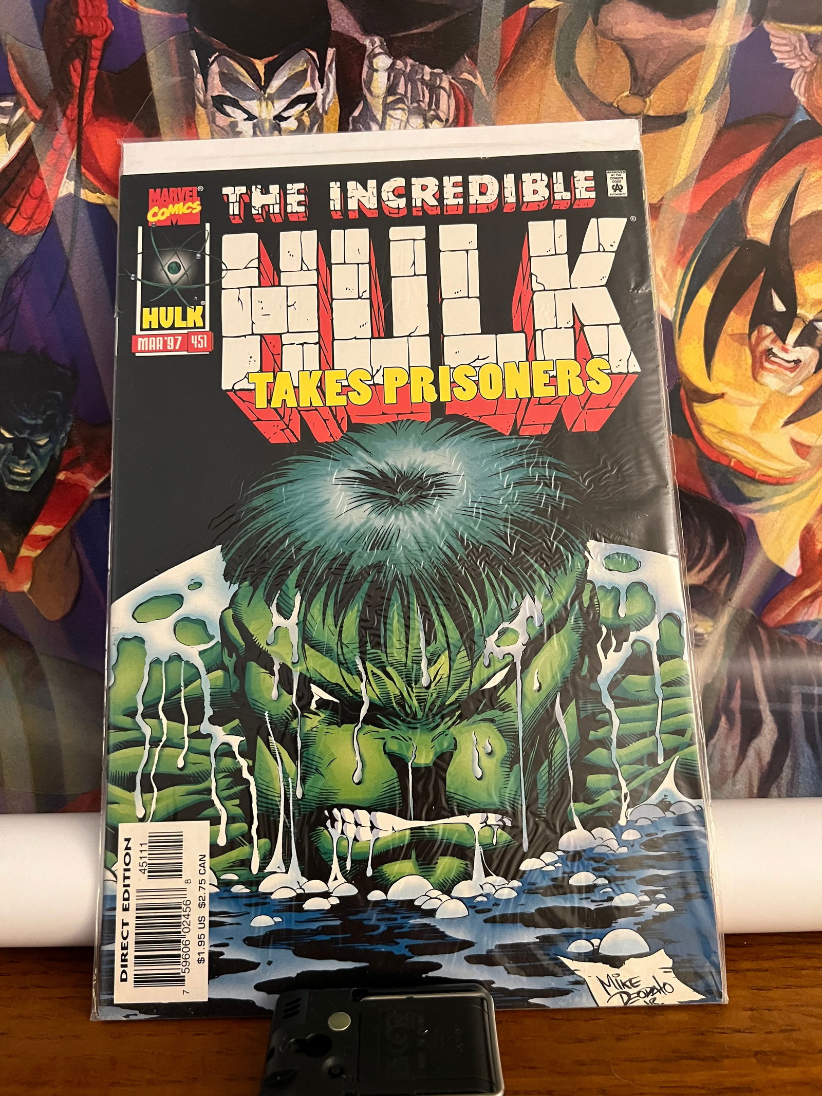 HULK#451: Title: HULK#451Description: Takes PrisonersDate: 1997Additional Information: Marvel Comics Reserve: $6.00 Shipping:Domestic: Shipping rates are determined by destinationInternational: Foreign