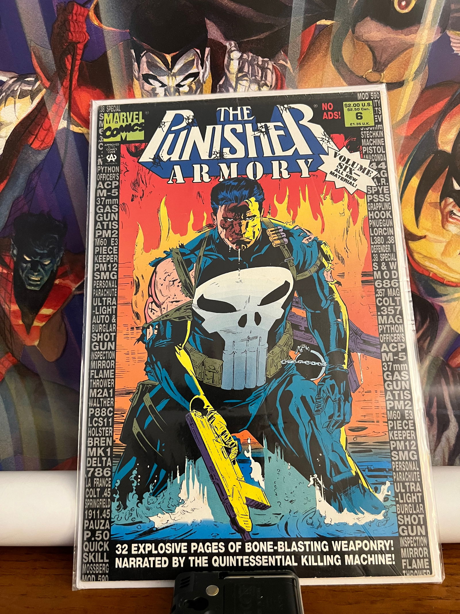 The Punisher Armory #6: Title: The Punisher Armory #6Date: 1993Additional Information: Marvel Comics Reserve: $6.00 Shipping:Domestic: Shipping rates are determined by destinationInternational: Foreign shipping rates are
