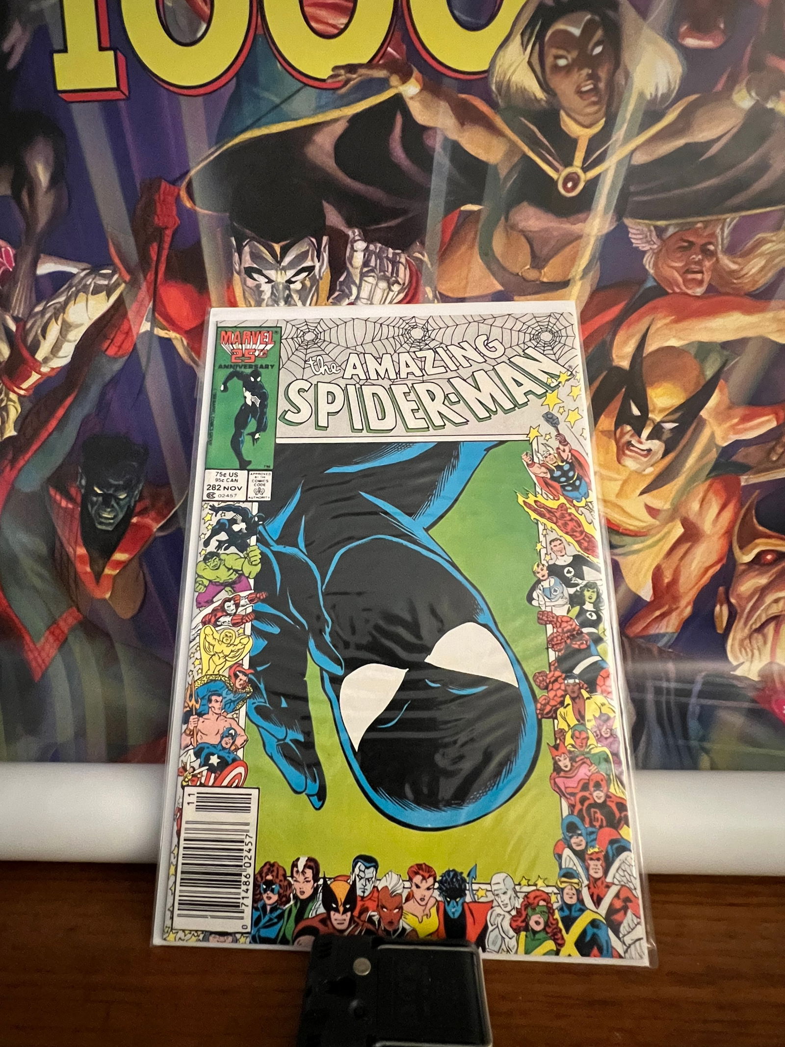 Amazing Spiderman 282: Title: Amazing Spiderman 282 Description: 25th anniversary Date: 1986 Additional Information: Marvel Comics Reserve: $6.00 Shipping: Domestic: Shipping rates are determined by destination Internationa