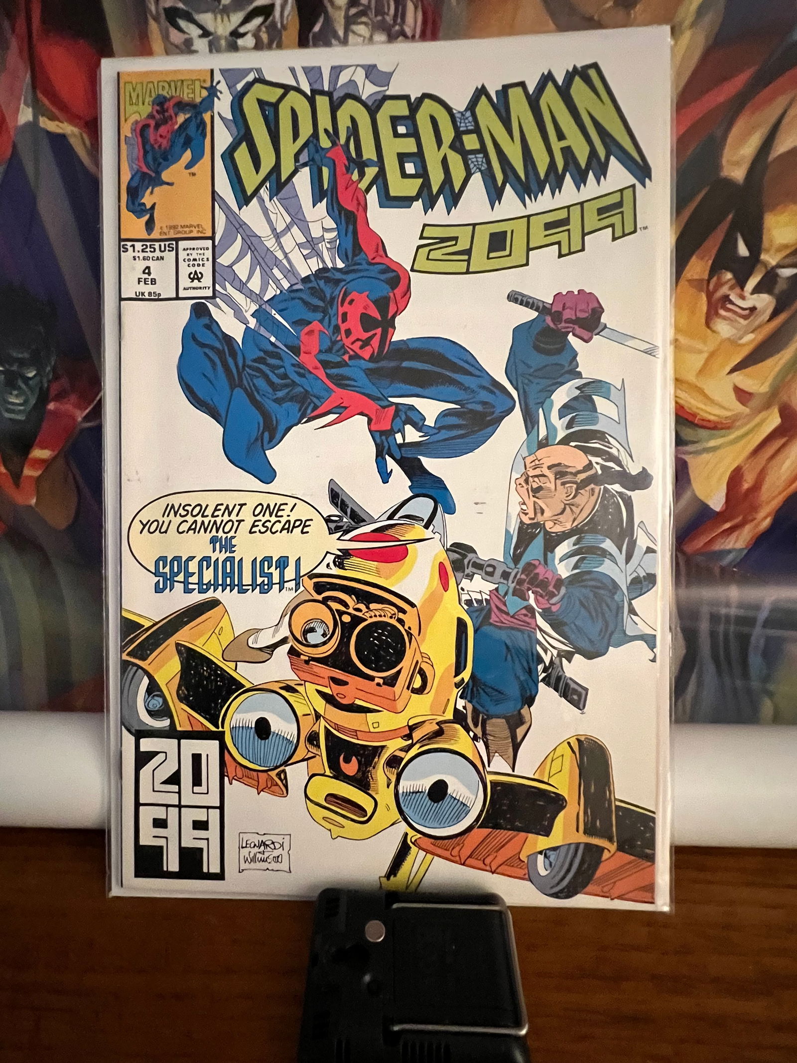 Spiderman2099,4: Title: Spiderman2099,4Description: Rick Leonardi cover Date: 1993Additional Information: Marvel Comics Reserve: $6.00 Shipping:Domestic: Shipping rates are determined by destinationInternational: