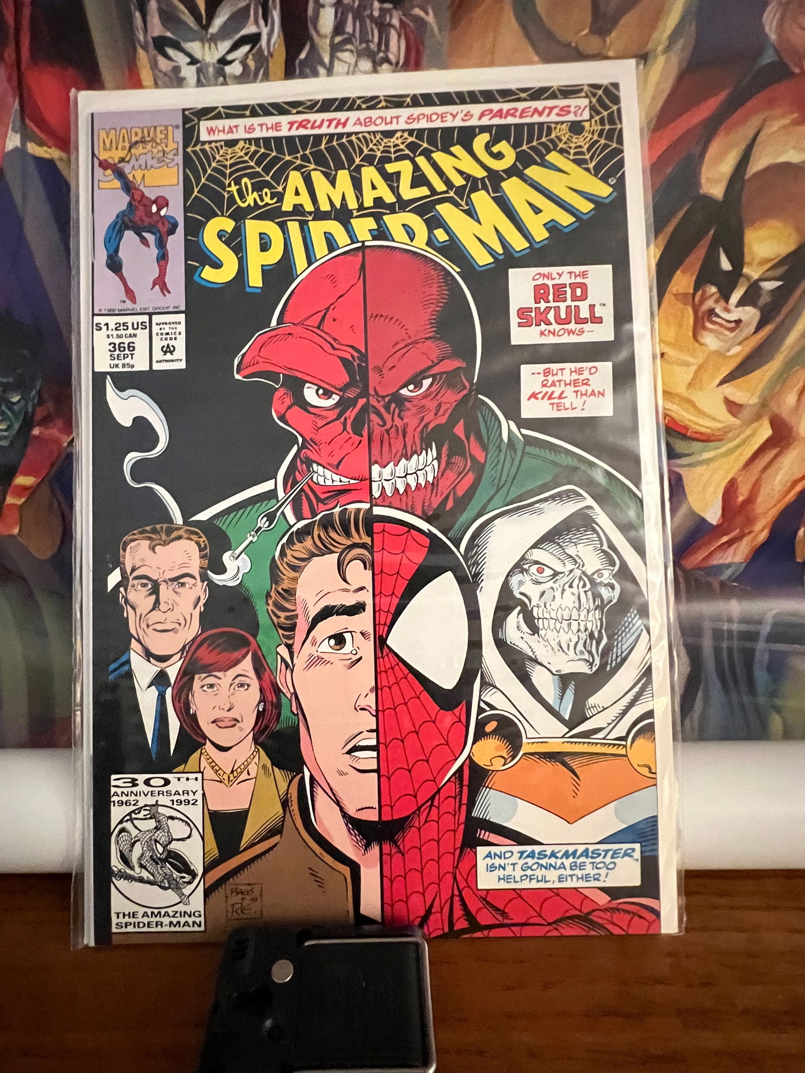Amazing Spiderman366: Title: Amazing Spiderman366Date: 1992Additional Information: Marvel Comics Reserve: $6.00 Shipping:Domestic: Shipping rates are determined by destinationInternational: Foreign shipping rates are