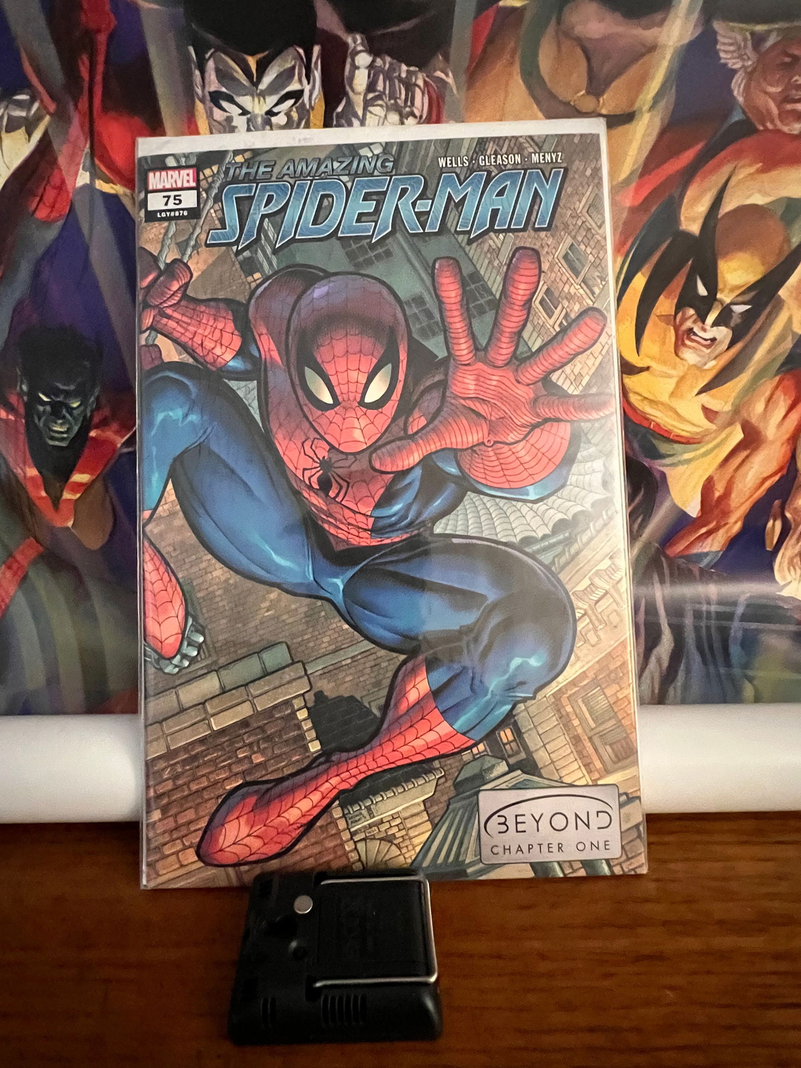 Amazing Spiderman 75: Title: Amazing Spiderman 75Date: 2021Additional Information: Marvel Comics Reserve: $6.00 Shipping:Domestic: Shipping rates are determined by destinationInternational: Foreign shipping rates are