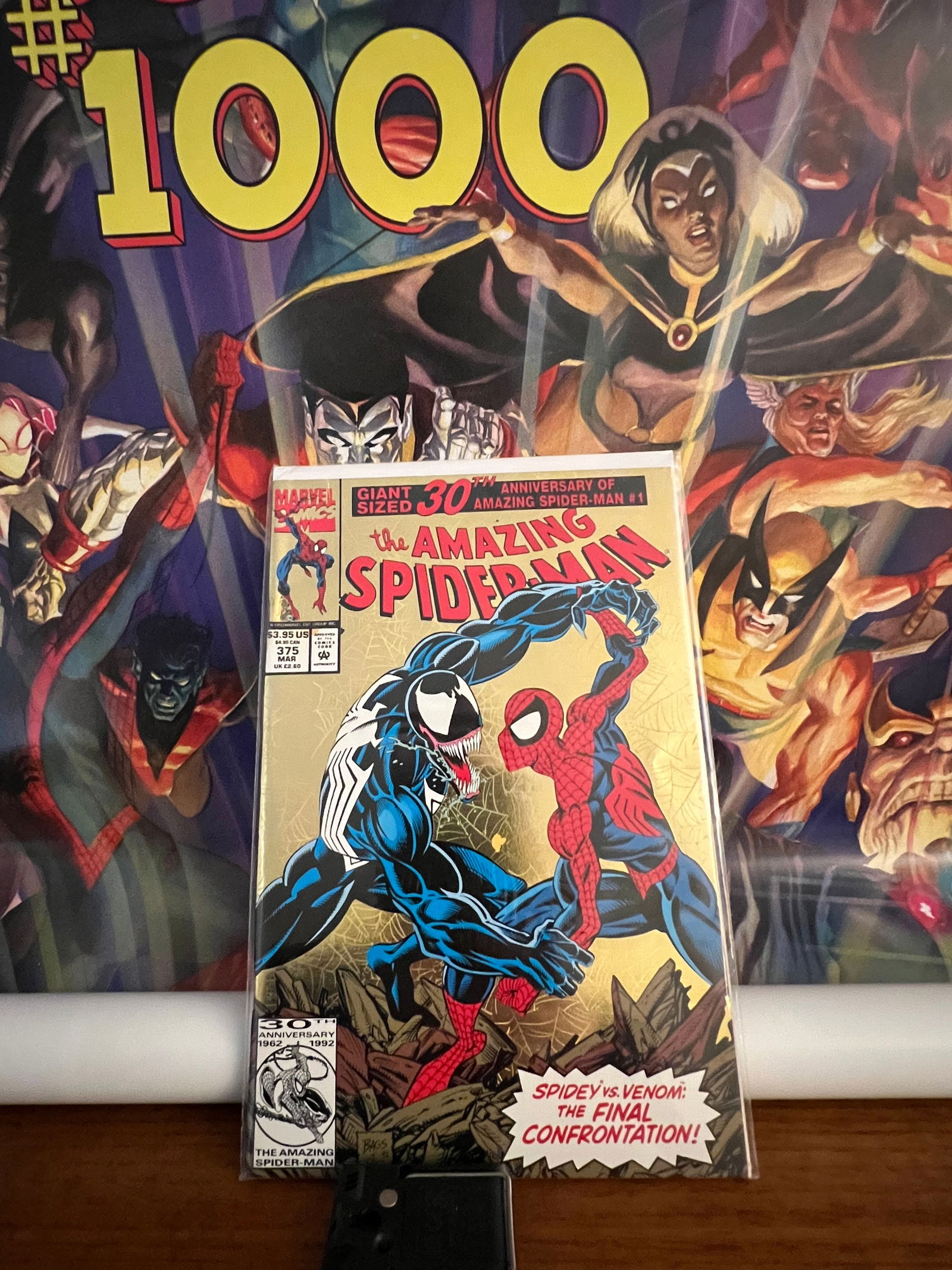 Amaz Spiderman375: Title: Amaz Spiderman375Date: 1993Additional Information: Marvel Comics Reserve: $6.00 Shipping:Domestic: Shipping rates are determined by destinationInternational: Foreign shipping rates are