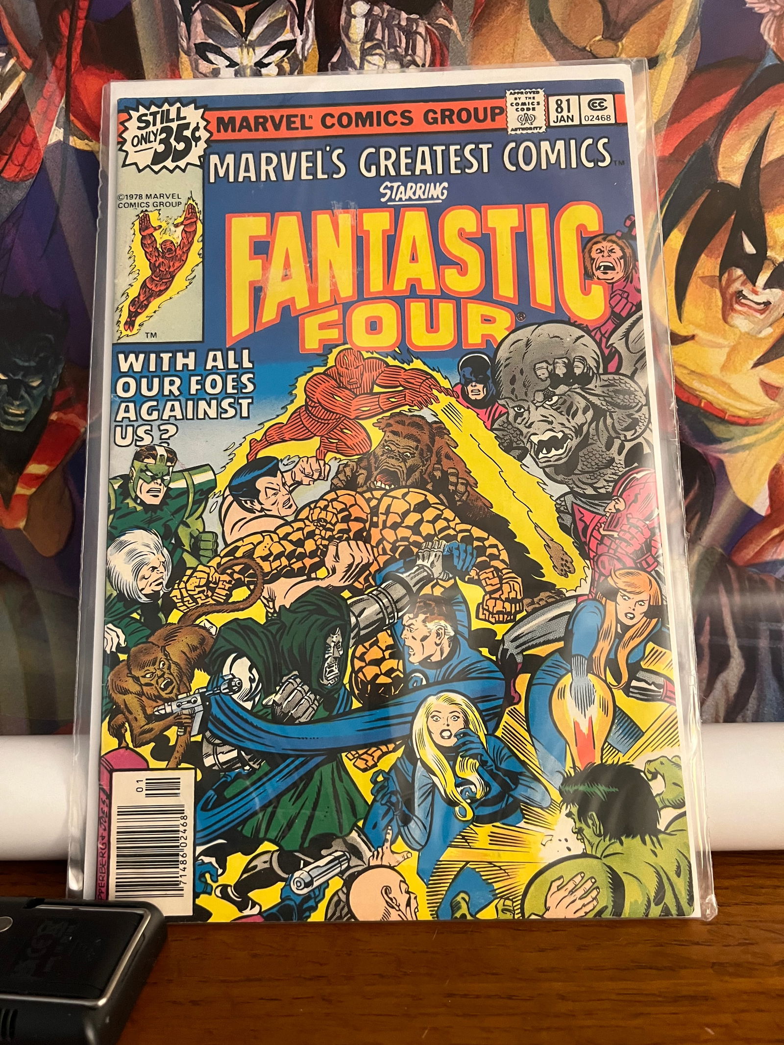 Fantastic4 #81: Title: Fantastic4 #81Date: 1979Additional Information: Marvel Comics Reserve: $6.00 Shipping:Domestic: Shipping rates are determined by destinationInternational: Foreign shipping rates are