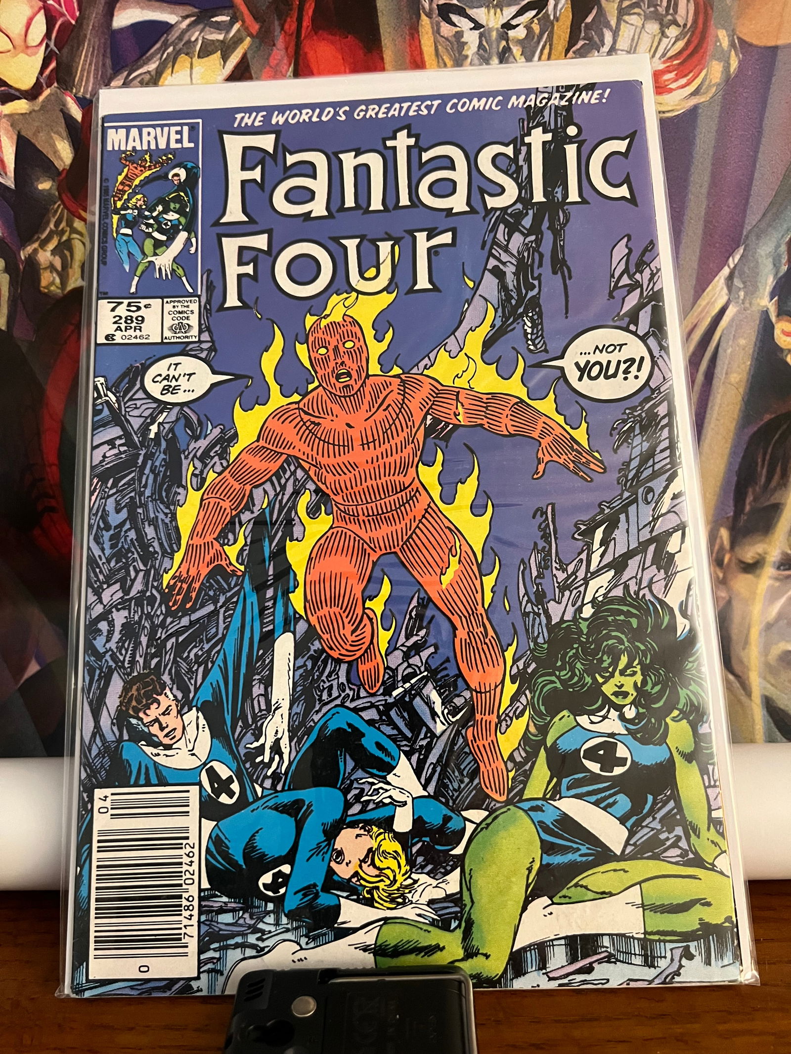 Fantastic4, 289: Title: Fantastic4, 289Description: Not YouDate: 1986Additional Information: Marvel Comics Reserve: $6.00 Shipping:Domestic: Shipping rates are determined by destinationInternational: Foreign