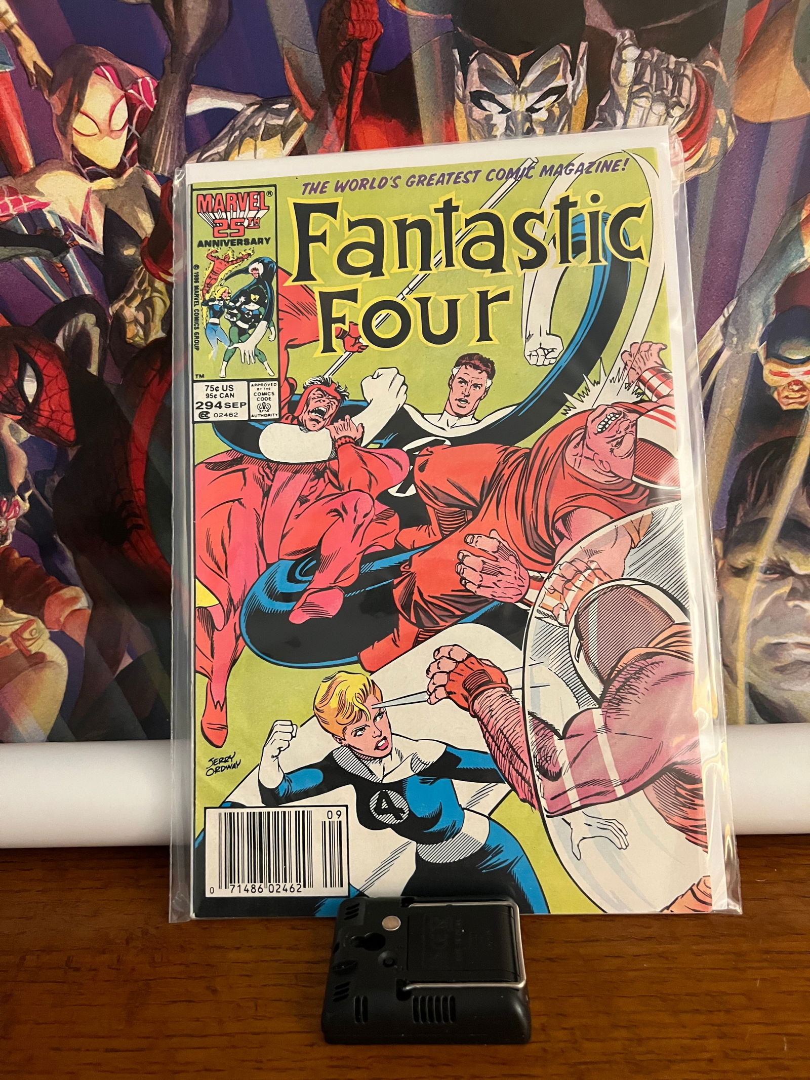 Fantastic4, 294: Title: Fantastic4, 294Description: John ByrneDate: 1986Additional Information: Marvel Comics Reserve: $6.00 Shipping:Domestic: Shipping rates are determined by destinationInternational: Foreign