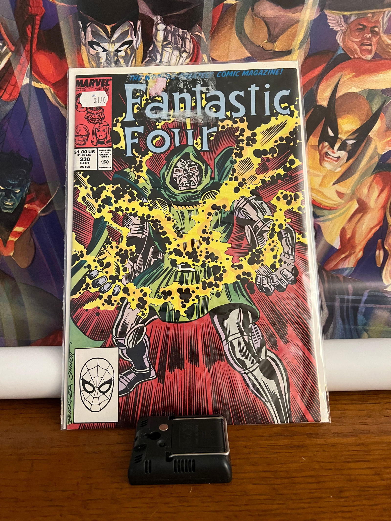 Fantastic4, 330: Title: Fantastic4, 330Description: Aron the RougeDate: 1989Additional Information: Marvel Comics Reserve: $6.00 Shipping:Domestic: Shipping rates are determined by destinationInternational: Foreign