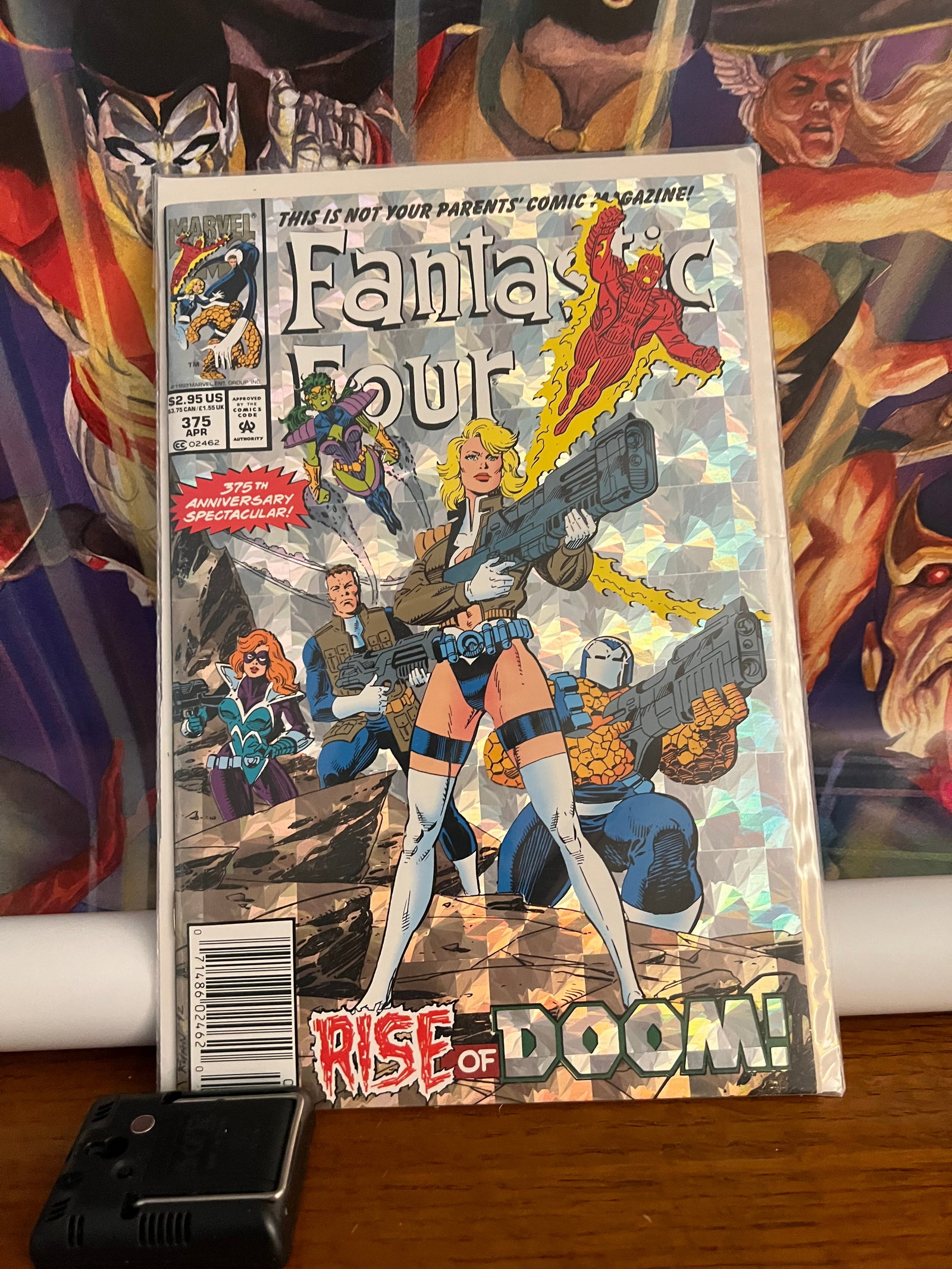 Fantastic 4, 375: Title: Fantastic 4, 375Description: Rise of Doom/HumanTorch 1993Additional Information: Marvel Comics Reserve: $6.00 Shipping:Domestic: Shipping rates are determined by destinationInternational:
