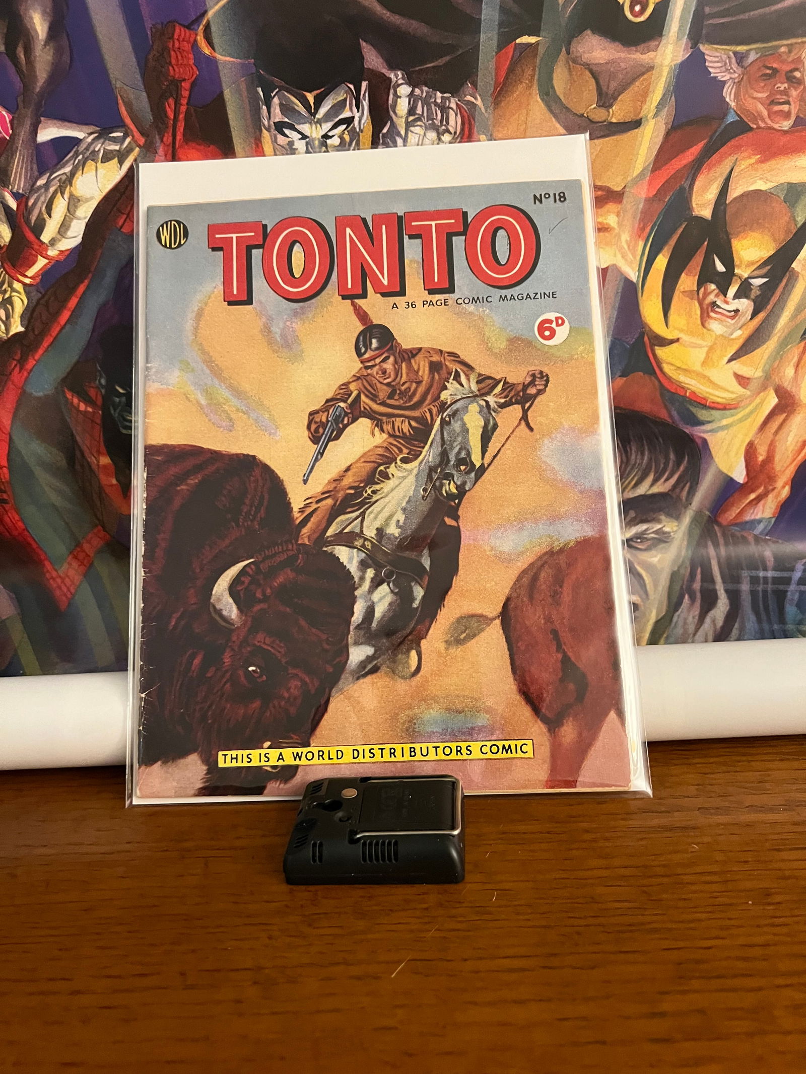 Tonto, #18: Title: Tonto, #18Date: 1953Additional Information: WDL Comics Reserve: $6.00 Shipping:Domestic: Shipping rates are determined by destinationInternational: Foreign shipping rates are determined by