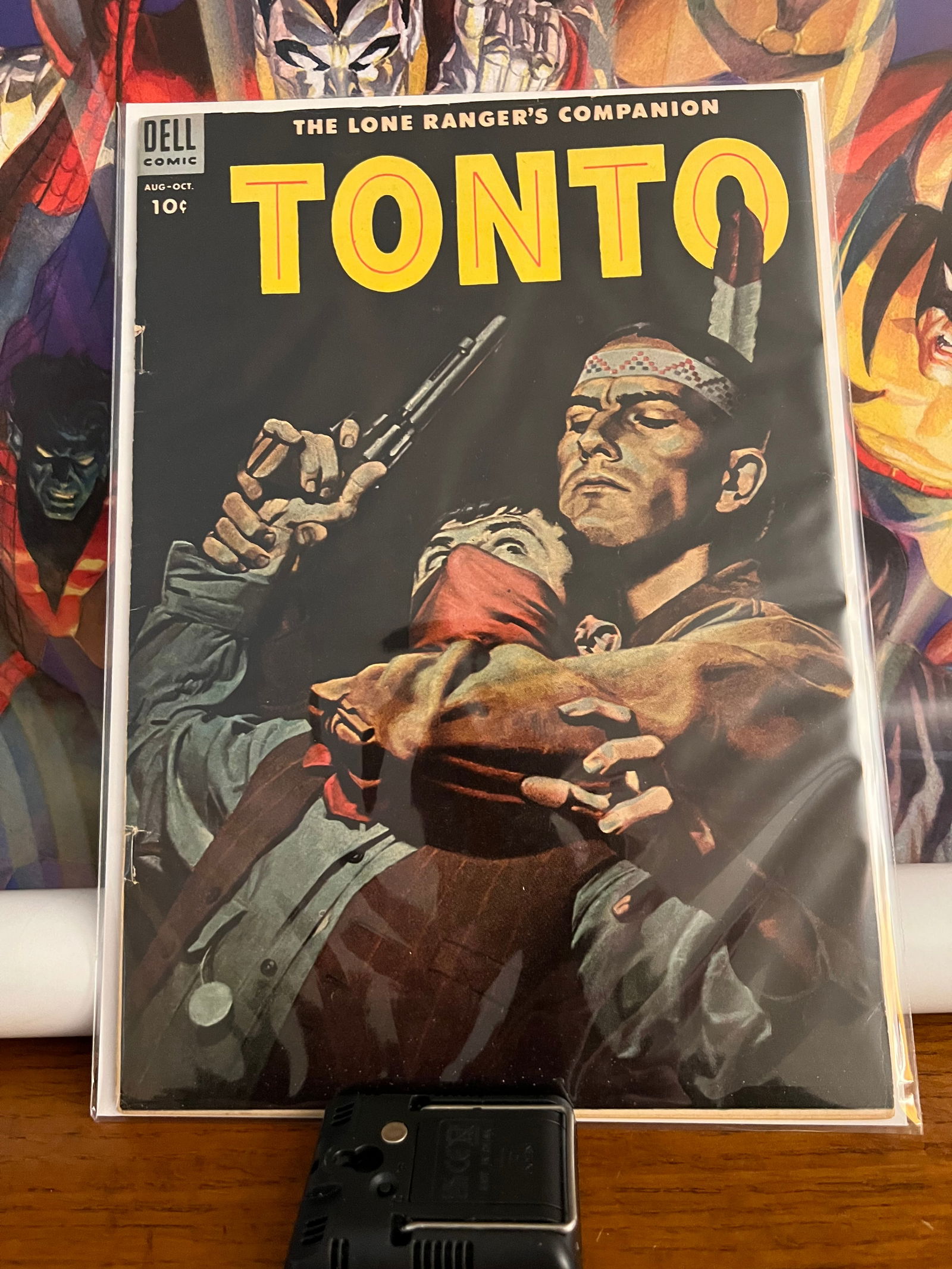 Tonto #16: Title: Tonto #16Date: 1954Additional Information: Dell Comics Reserve: $6.00 Shipping:Domestic: Shipping rates are determined by destinationInternational: Foreign shipping rates are determined by
