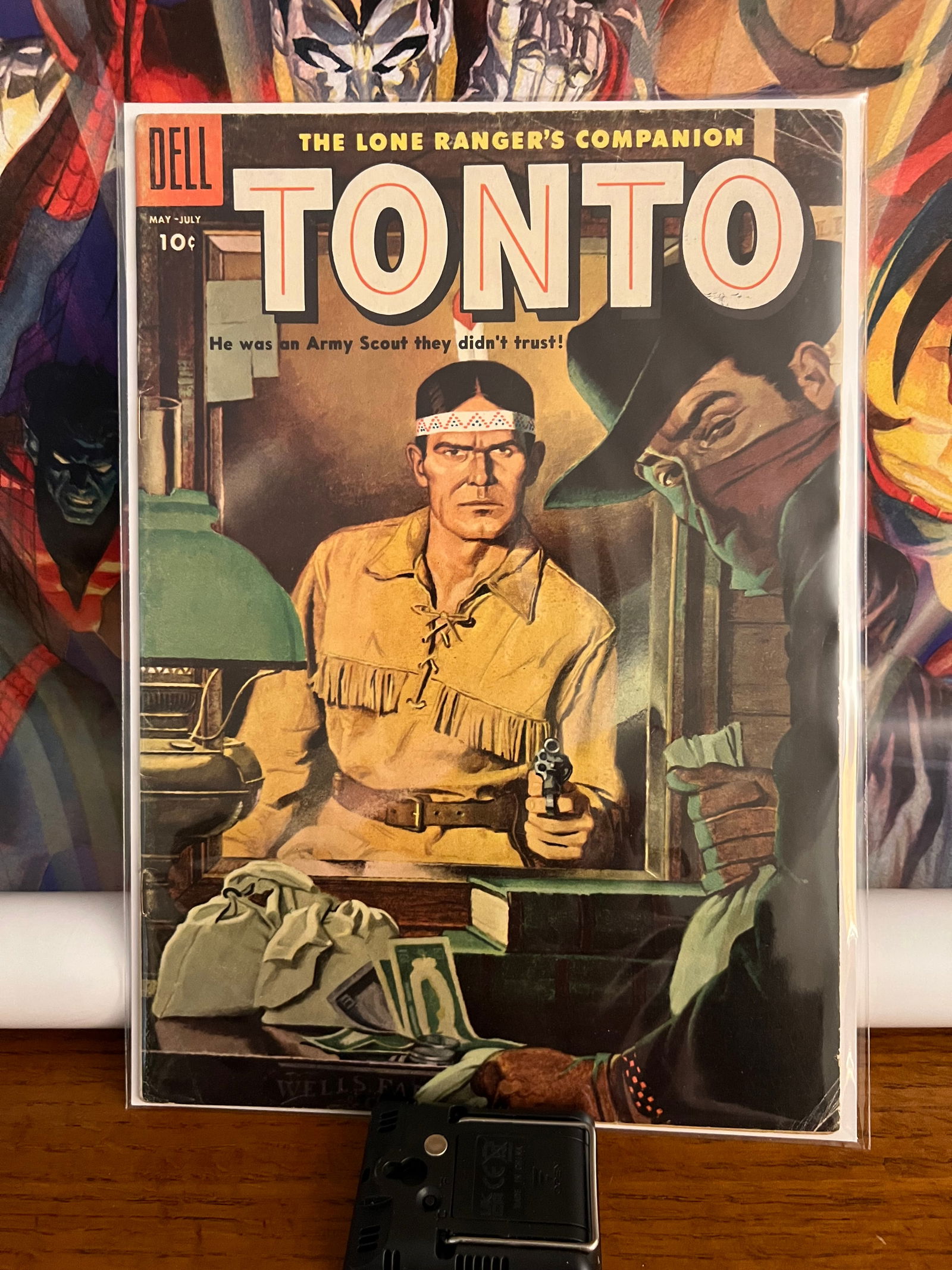 Tonto#19: Title: Tonto#19Date: 1955Additional Information: Dell Comics Reserve: $6.00 Shipping:Domestic: Shipping rates are determined by destinationInternational: Foreign shipping rates are determined by