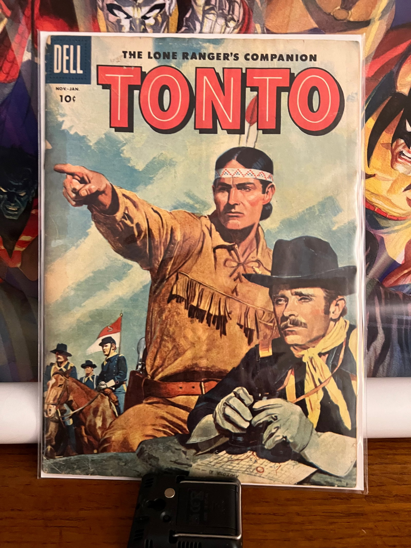 Tonto #21: Title: Tonto #21Date: 1956Additional Information: Dell Comics Reserve: $6.00 Shipping:Domestic: Shipping rates are determined by destinationInternational: Foreign shipping rates are determined by