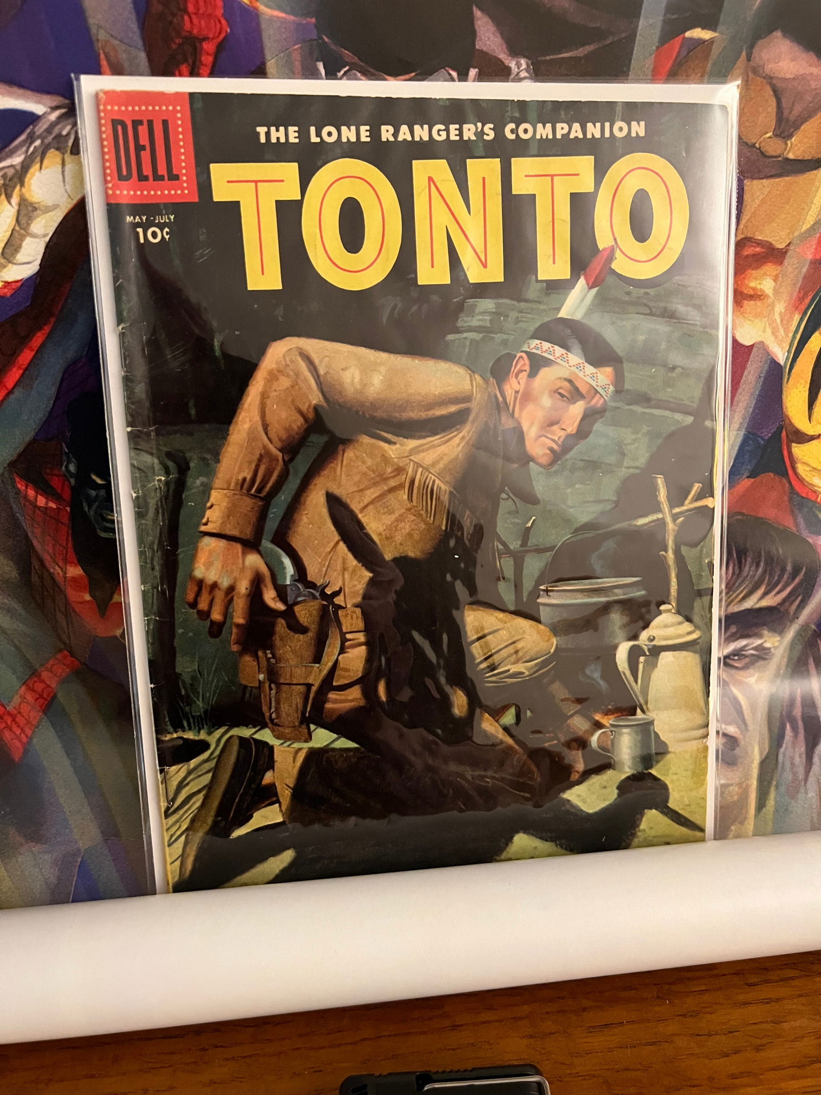 Tonto #23: Title: Tonto #23Date: 1956Additional Information: Dell Comics Reserve: $6.00 Shipping:Domestic: Shipping rates are determined by destinationInternational: Foreign shipping rates are determined by