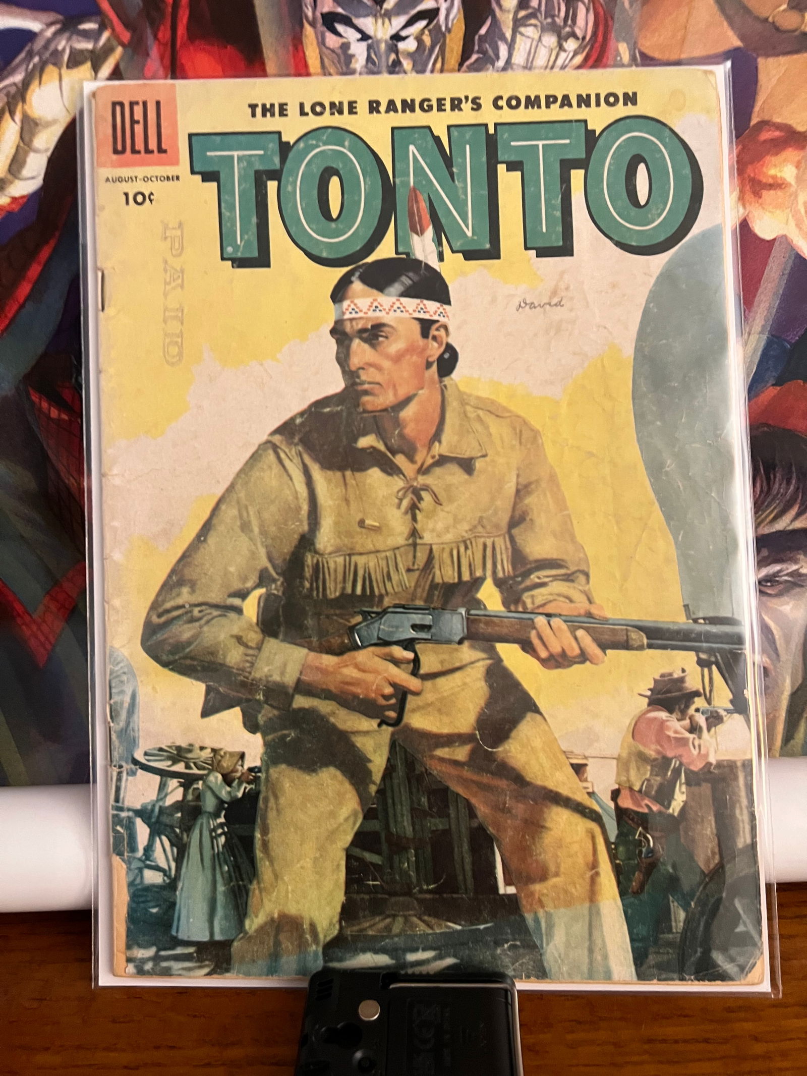 Tonto #20: Title: Tonto #20Date: 1955Additional Information: Dell Comics Reserve: $6.00 Shipping:Domestic: Shipping rates are determined by destinationInternational: Foreign shipping rates are determined by