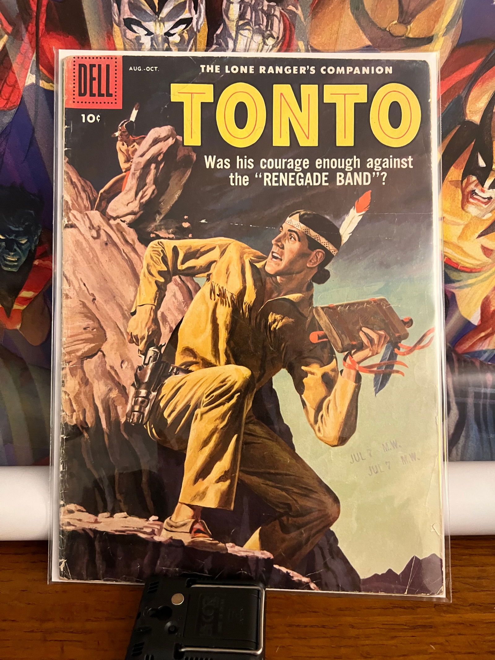 Tonto #32: Title: Tonto #32Date: 1958Additional Information: DEll Comics Reserve: $6.00 Shipping:Domestic: Shipping rates are determined by destinationInternational: Foreign shipping rates are determined by