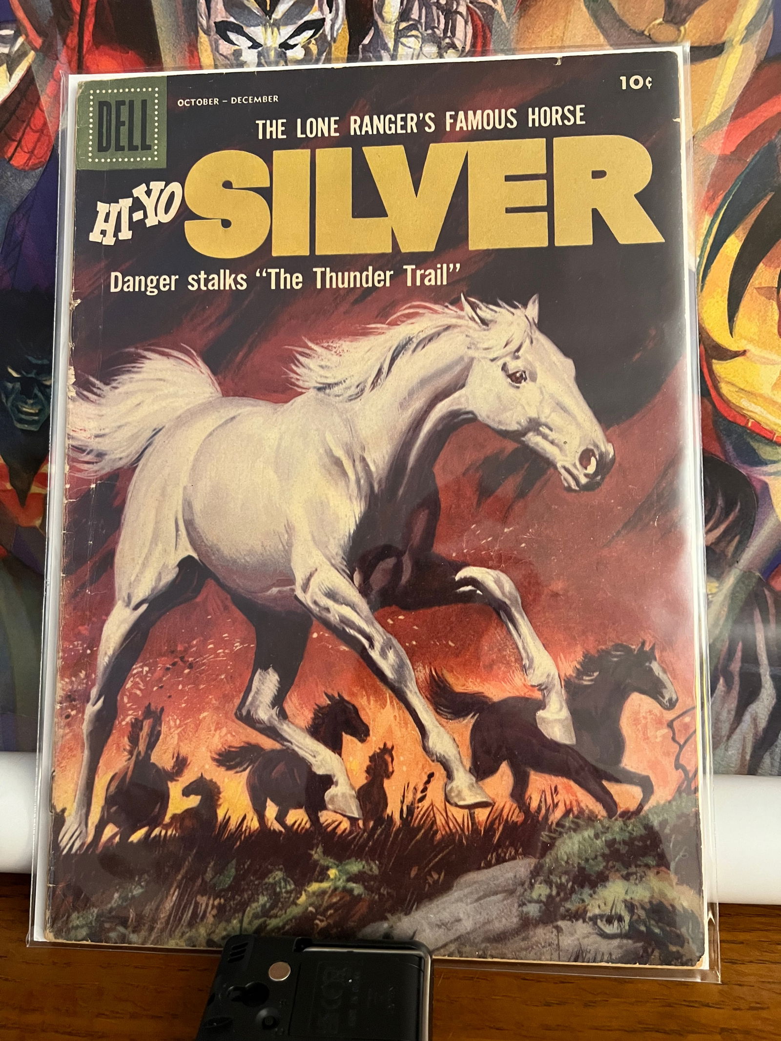 HI-YO Silver: Title: HI-YO Silver Description: Vol. 1, #24Date: 1957Additional Information: Dell Comics Reserve: $6.00 Shipping:Domestic: Shipping rates are determined by destinationInternational: Foreign