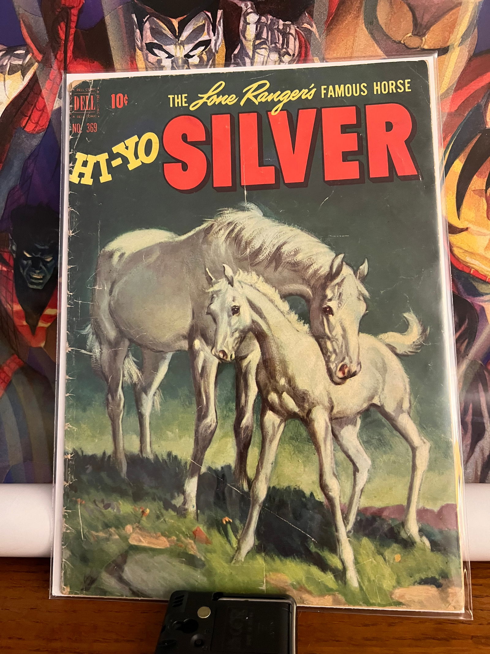 HI-YO Silver 369: Title: HI-YO Silver 369Date: 1951Additional Information: Dell Comics Reserve: $6.00 Shipping:Domestic: Shipping rates are determined by destinationInternational: Foreign shipping rates are